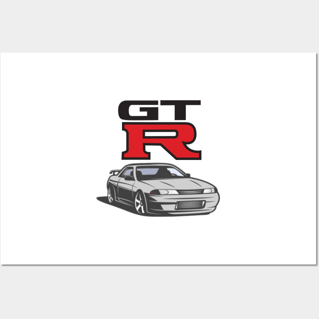 Skyline GTR R32 Wall Art by MOTOSHIFT